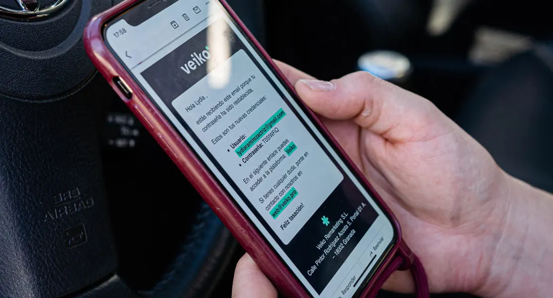 Veiko app registration