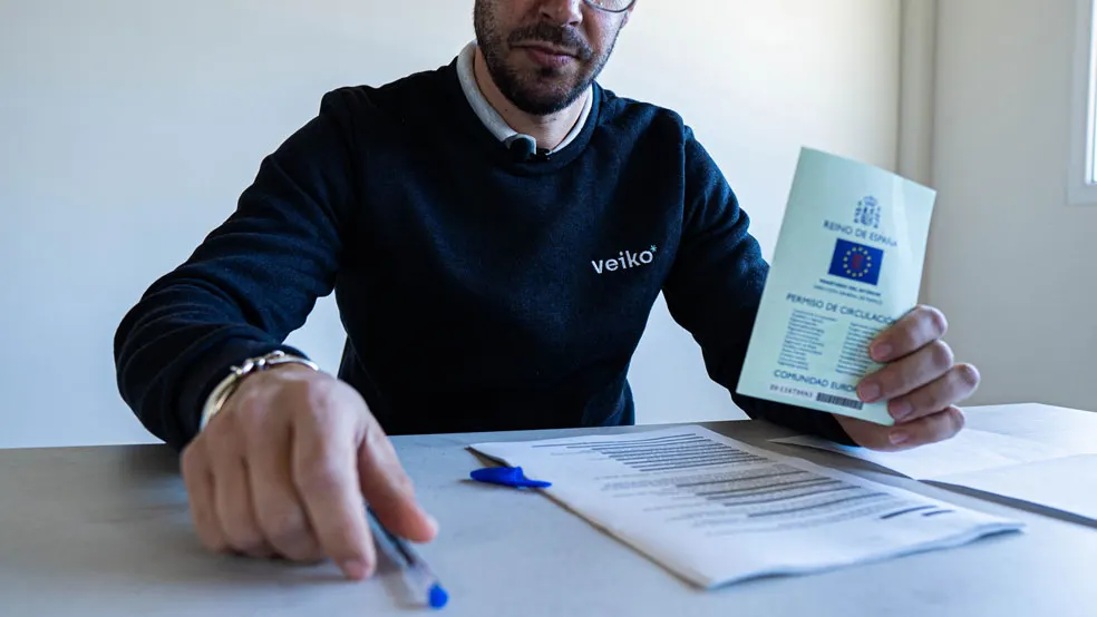 Vehicle documentation at Veiko
